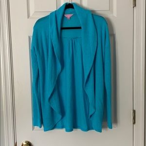 Lilly Pulitzer Turquoise Cardigan